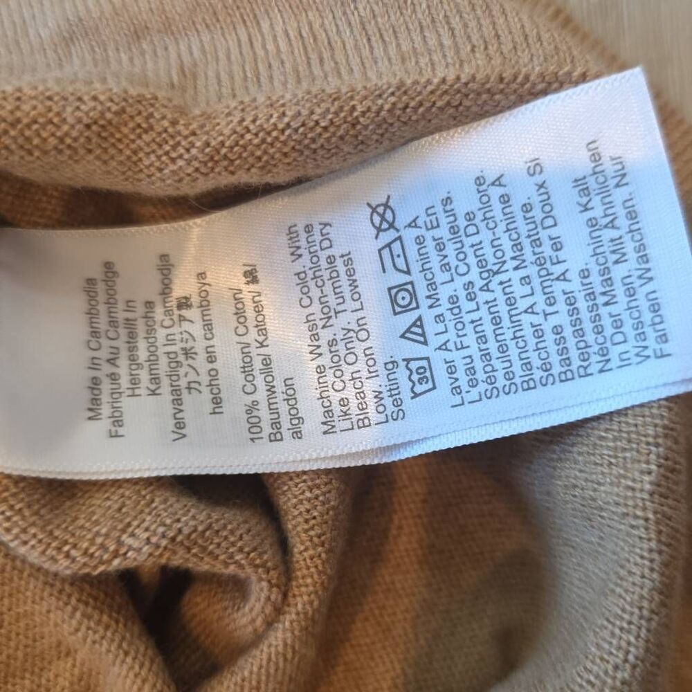 J.Crew Teddie Heart Sweater – NWT Size Medium – 100% Cotton - Picture 4 of 4